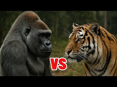 Gorilla vs Tiger - Who Wins