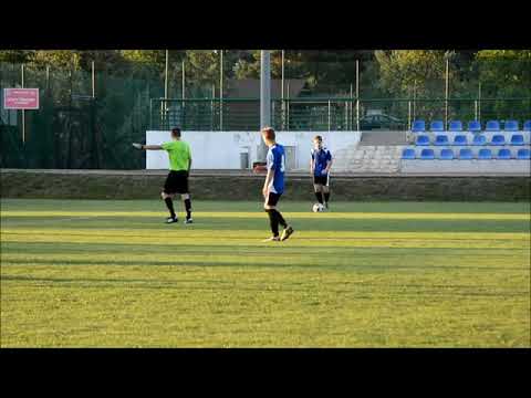 (15.09.2018) Klasa O: Odra Chobienia - Kuźnia Jawor 1:2 - gol na 1:2 Kewina Klasy