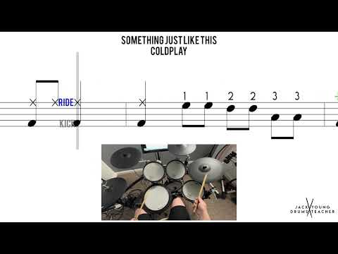 How to Play 🥁   Something Just Like This   COldplay
