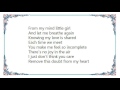 Elvis Costello - Remove This Doubt Lyrics