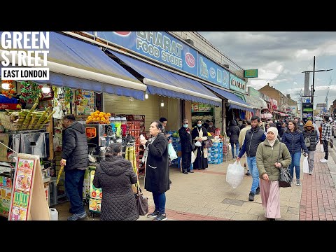 London Walking 2022 | Green Street London, East Shopping Centre | Eid Shopping Tour
