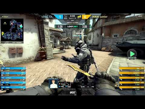 (EN) NAVI Junior vs LDLC OL | map 1 | LOOT.BET/CS Season 9 | by @DanChanCSGO & @DktrumanTV