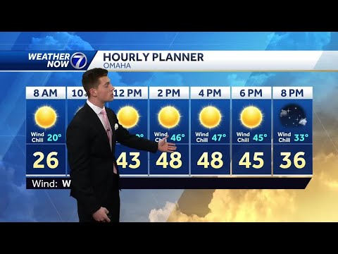Climbing temperatures next week: Saturday, February 17th