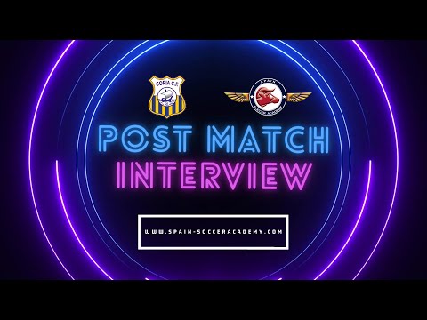 Post Match Coria CF U15 - Spain Soccer Academy Interview