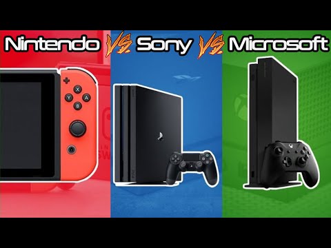 Nintendo vs Sony vs Microsoft: Who Is Leading The Console War? #consolewar