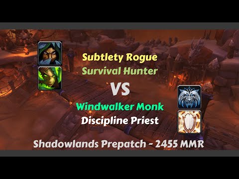 Subtlety Rogue Shadowlands Prepatch - Survival Subtelty is quite fun !
