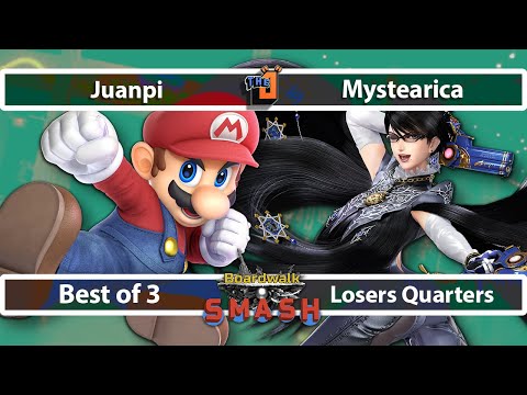 BWS 75 - Juanpi (Mario) vs Mystearica (Bayonetta) - Losers Quarters - Smash Ultimate