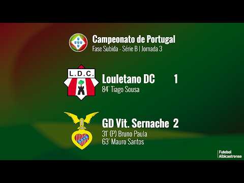 Campeonato de Portugal 25/26 | FS - Jornada 3 (Louletano DC 1 - 2 GDV Sernache)