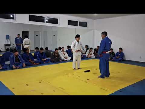 A judoca Beatriz Nascimento Corrêa, de Maracaju (MS), destaca-se no cenário  Liga judo  (LCJMS).