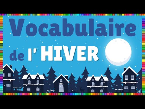 Seasonal Vocabulary: Winter