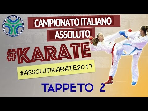 Karate Campionato Ita Assoluto 2017 - Kumite Femminile - Tappeto 2