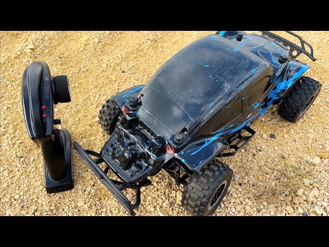 SPEED TEST of the HOT RACING 32P (18T/58T) GEARS in my TRAXXAS SLASH 2WD