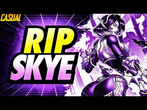 RIP SMOKE AND DAGGER SKYE | Paladins Gameplay
