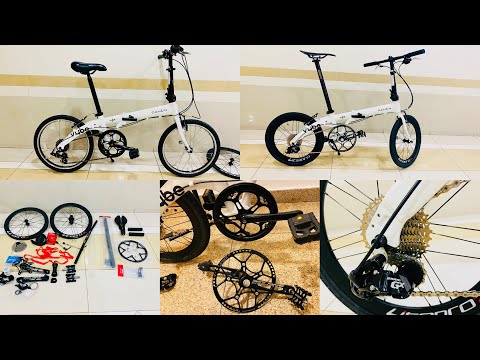 Dahon Vybe D7 Naging Vybe D10 with Litepro Components & Sram Gx Drivetrain From Stock to Upgraded