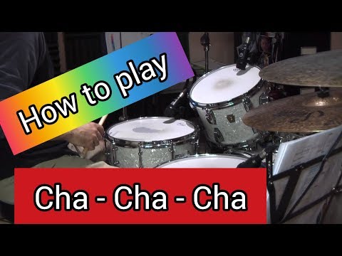 How to play CHA CHA CHA | Easy drum tutorial