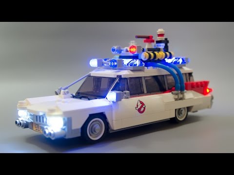 Lego 21108 Ghostbusters Ecto-1 Fully enlightened mod