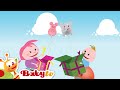Playground Special Train Surprise Box Dominoes Falling Cartoons BabyTV