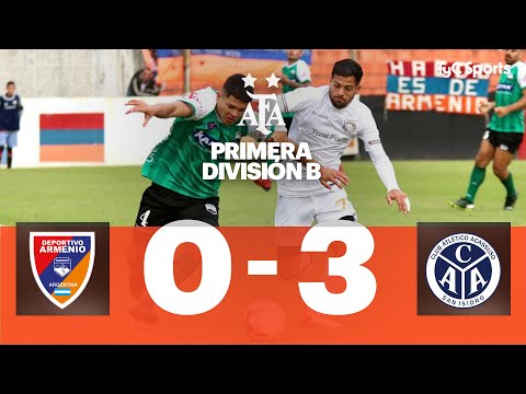 Deportivo Armenio 0-3 Acassuso | Primera División B | Fecha 12 (Apertura)