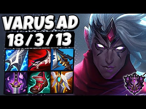 Varus vs Jhin [ ADC ] Lol Korea Master Patch 12.4 ✅
