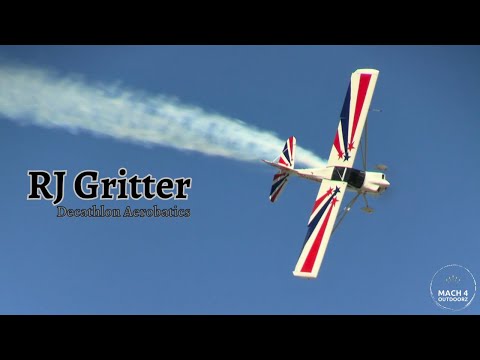 RJ Gritter Decathlon Aerobatics        EAA AirVenture Oshkosh 2023