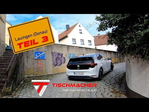 Fahrschule Tischmacher on Tour | Lauingen Teil 3 | Fahren lernen mit Richi im neuen VW ID.3