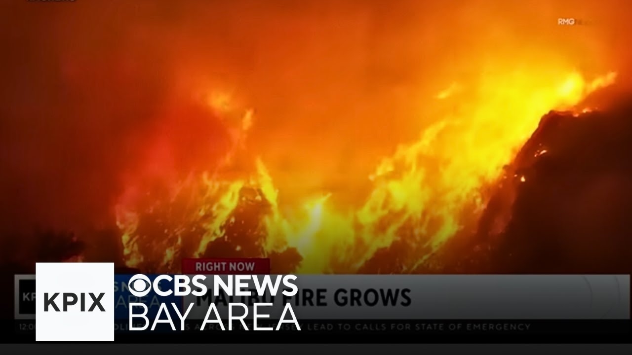 Franklin Fire in Malibu grows overnight
