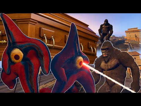 King Kong 2021 vs Starro - MonsterVerse   Coffin Dance Song COVER