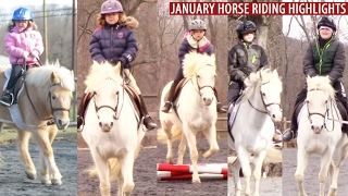 January Horse Riding Highlights | Crazy8Family