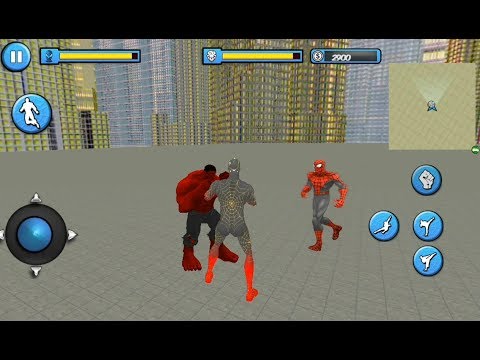 Spider Hero Vs Monster Superhero | Flying Spider Superhero Rescue Mission #2 - Android GamePlay