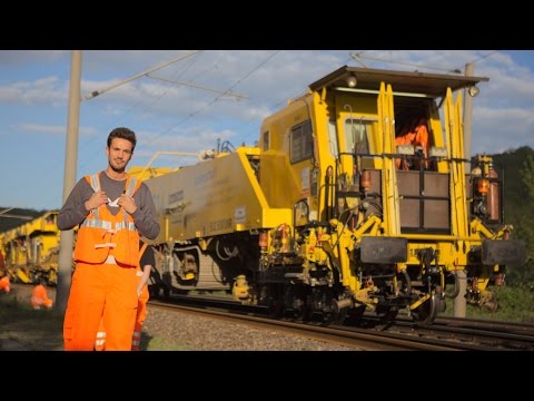 DB-Challenge – Gleisumbau bei Nacht