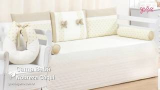 Quarto para Bebê Nobreza Cáqui | Ref: 61738