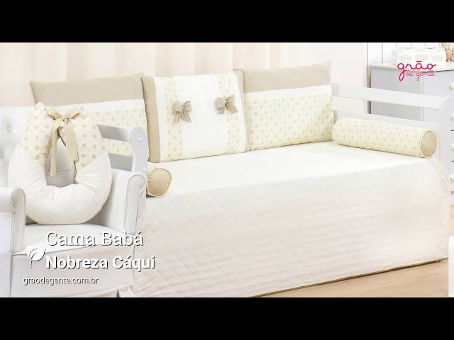 Quarto para Bebê Nobreza Cáqui | Ref: 61738