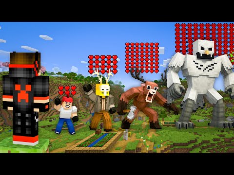 Which 99 Nights Character is Most Powerful In Minecraft!!