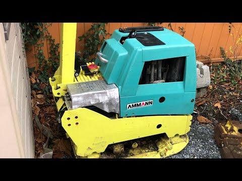 Ammann compactor oil leak repair