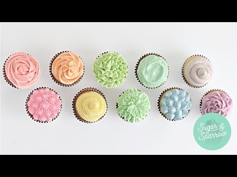 10 Ways To Frost A Cupcake