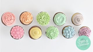 10 Ways To Frost A Cupcake