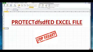 How to open Password Protected Excel File (No Software & 100% Free) Very Easy Method