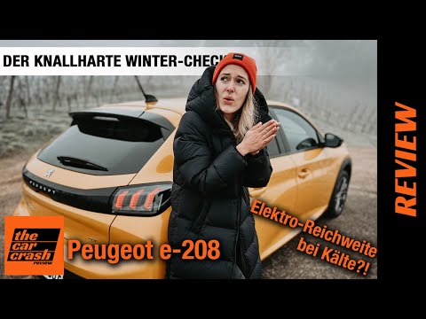 Peugeot e-208 im Winter Test (2022) Geht so bezahlbare E-Mobilität?! Fahrbericht | Review | GT Pack
