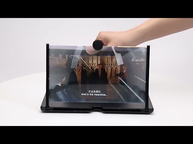 AMPLIFICATEUR D’ÉCRAN HD 3D  - TRANSFORMEZ VOTRE TÉLÉPHONE EN MINI CINÉMA