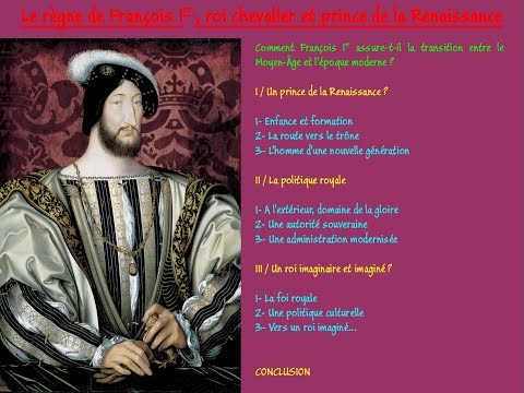 François Ier, roi chevalier et prince de la Renaissance