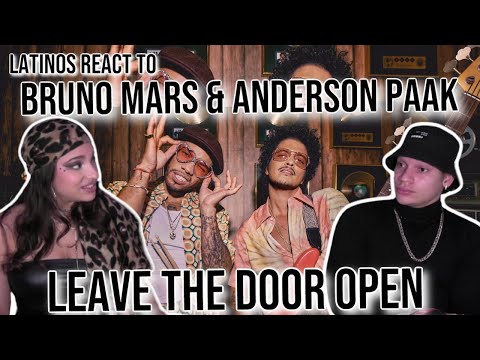 Latinos react to Bruno Mars, Anderson .Paak, Silk Sonic - Leave the Door Open| REACTION