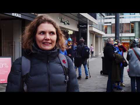 Pulse of Europe Düsseldorf - Flashmob