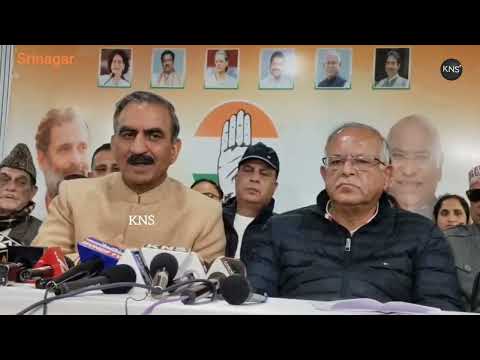 Allegations of attacks on Kashmiris politically motivated, some narratives spread by RSS: HP CM In Srinagar