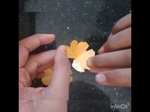 how  to make a flower