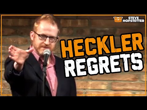 Heckler Realizes His Mistake - Steve Hofstetter