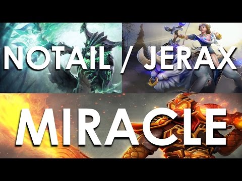 Notail & Jerax VS Miracle's Ember Spirit | Daily Dota 2 Highlights 7.14
