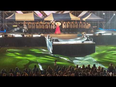 강릉시립 남성합창단 과 임선혜 세계적인  프리마둔나  소프라노 2018평창동계올림픽대회 G-500일