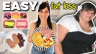 WHAT I EAT IN A WEEK for Easy & Sustainable Fat Loss (-130lbs)