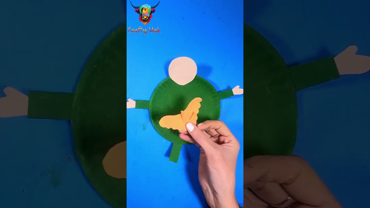 ST.PATRICK'S DAY CRAFT. / CUTE LEPRECHAUN.  #paperplatecrafts #leprechaun  #stpatricksday