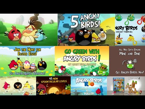 Angry Birds - Trailers and Commercials Compilation (Parte 1)